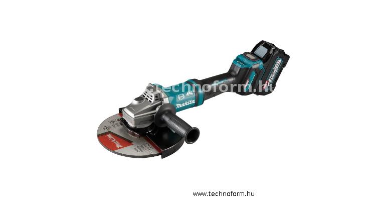 makita ga038gt201 akkus sarokcsiszoló 230mm 40v xgt 2x5,0ah li-ion akukkal