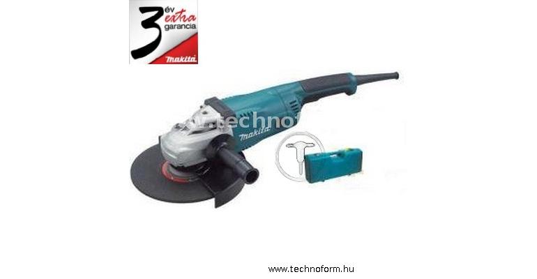 makita ga9020k sarokcsiszoló kofferban 2200w 230mm