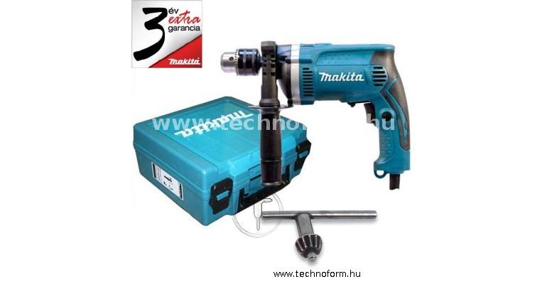 makita hp1630k ütvefúró kofferban 710w 0-3200/perc