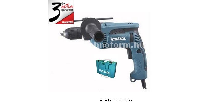 makita hp1641k ütvefúró gyorstokmánnyal 68w kofferben