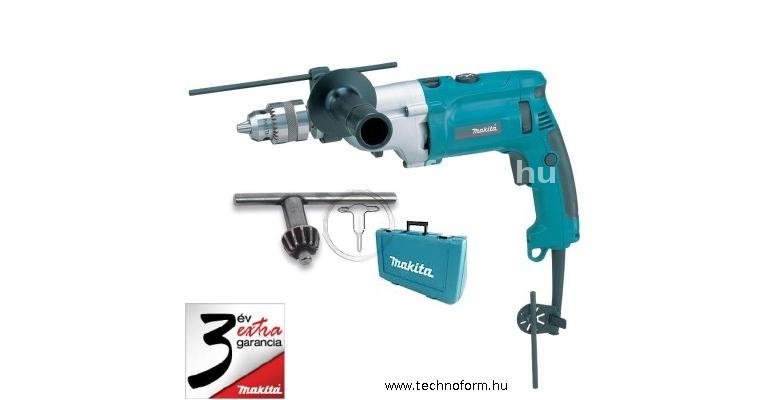 makita hp2070 ütvefúró kartondobozban 1010w   2seb. 0-1200 és 0-2900/perc