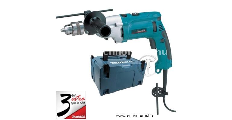 makita hp2070j ütvefúró 2 sebesség 1010w macpak kofferben
