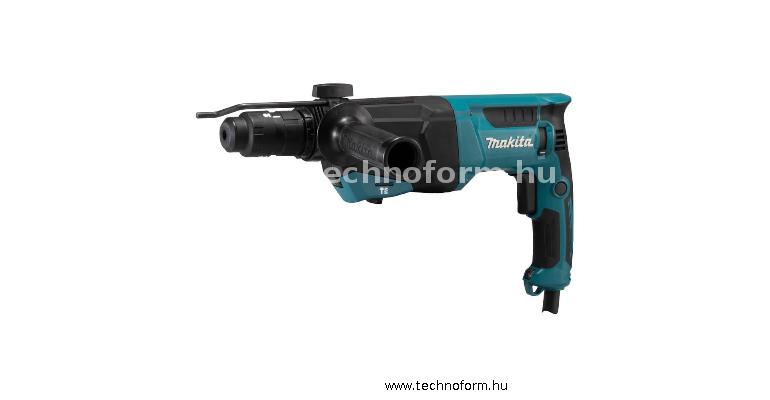 makita hr2670ft sds+ fúró- vésőkalapács 800w 3,0j cserélhető tokmánnyal