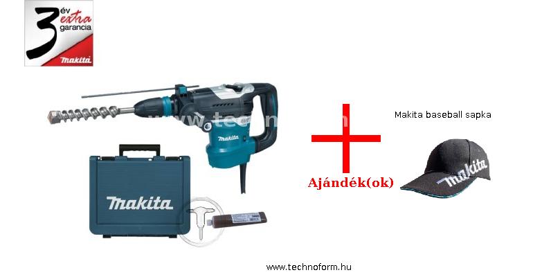 makita hr4013c fúró-vésőkalapács 8j sds-max + makita baseball sapka