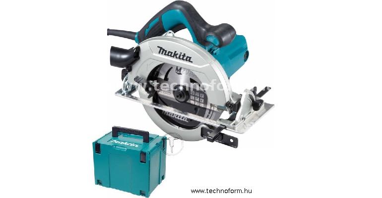 makita hs7611j körfűrész 190mm 1600w makpac kofferben