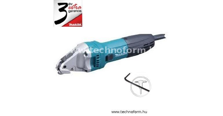 makita js1601 lemezolló 380w acél:1,6mm inox:1mm