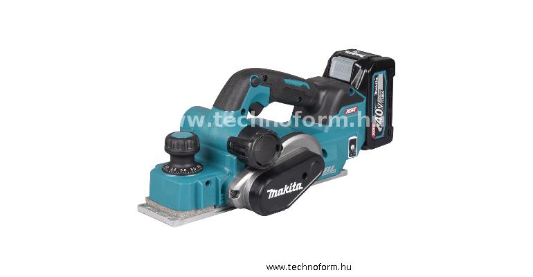 makita kp001gm202 akkus gyalu 40v 82mm 2x4,0ah  xgt li-ion akkuval