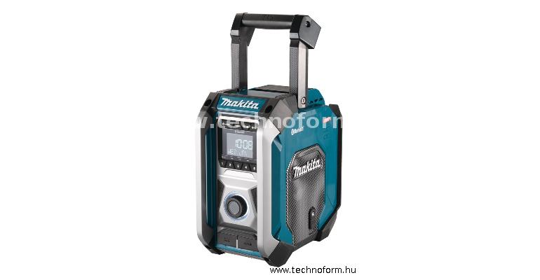 makita mr006gz akkus rádió 12-40v am/fm bluetooth, akku és töltő nélkül