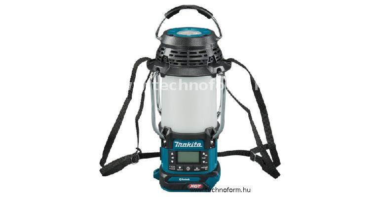 makita mr010gz akkus rádió lámpával 40v fm+ bluetooth akku és töltő nélkül