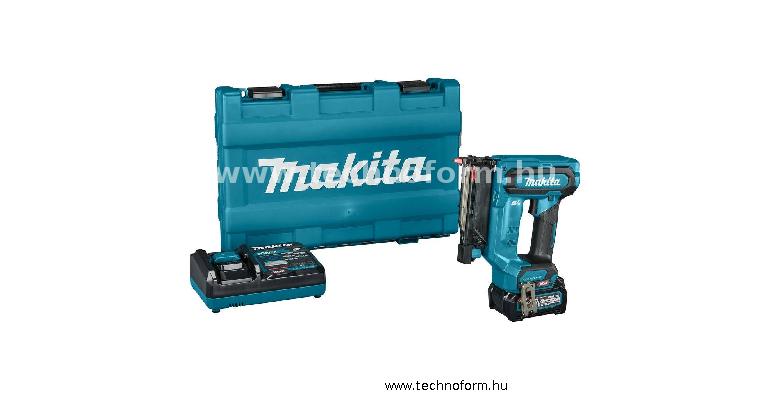 makita pt001gd101 akkus tűszegező 23ga 40v 1x2,5ah xgt li-ion akkuval, töltővel