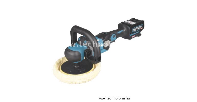 makita pv001gm101 akkus polírozó 40v 180mm 1x4,0ah li-ion akkuval és töltővel