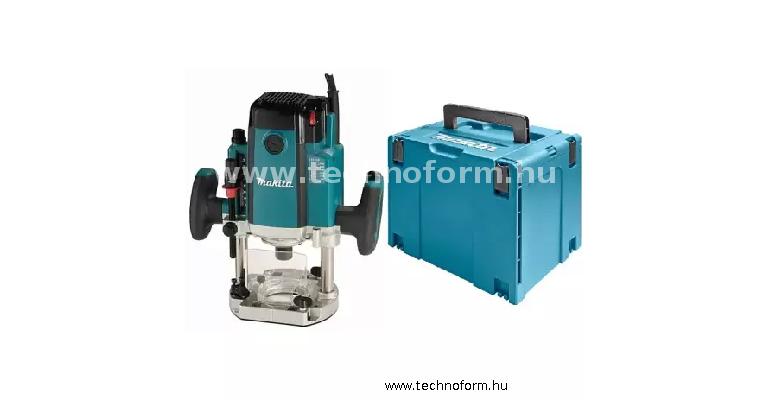 makita rp2303fcxj felsőmaró 2100w 12mm befogás makpac kofferben
