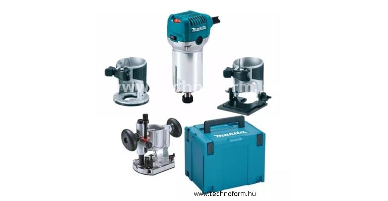 makita rt0702cx2j kombinált felsőmaró 710w 8mm befogás