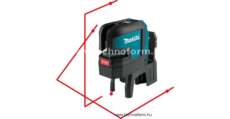 makita sk106dz akkus keresztvonal és pont lézer 15m munkatartomány akku és töltő nélkül