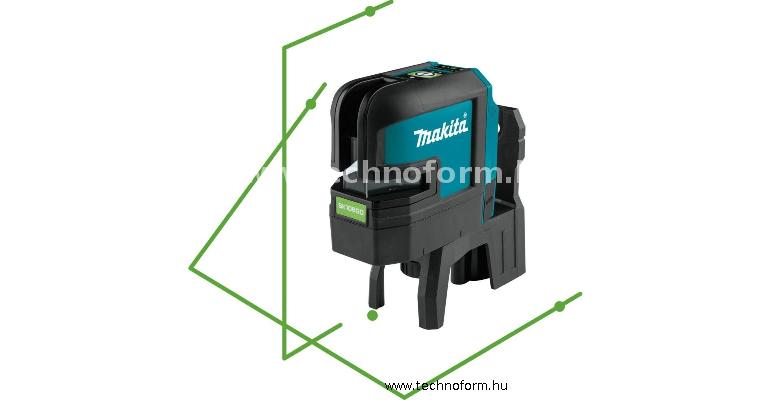 makita sk106gdz akkus zöld keresztvonal és pont lézer akku és töltő nélkül