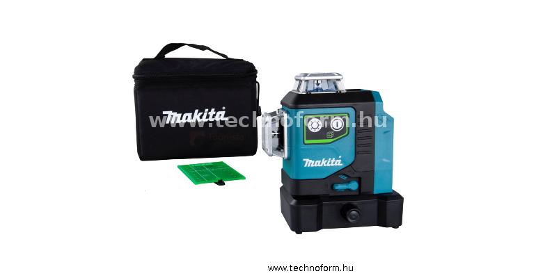 makita sk700gd akkus zöld keresztvonal lézer 3x360 fok akku és töltő nélkül