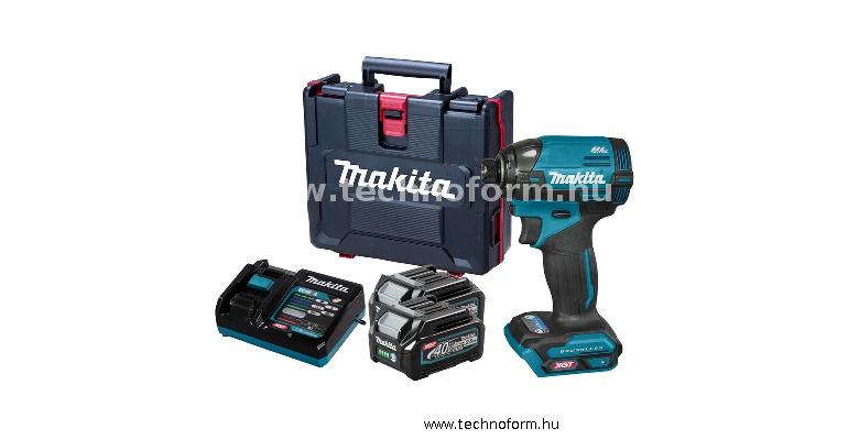 makita td002gd202 akkus ütvecsavarozó 1/4"  220nm 40v 2,0ah akkuval