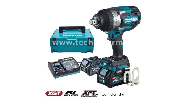 makita tw001gm201 akkus ütvecsavarozó 3/4" 1800nm 40v xgt akku és töltő nélkül