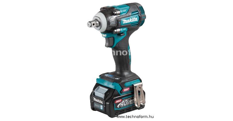 makita tw004gd201 akkus ütvecsavarozó 1/2" 350nm 40v 2x2.5ah xgt akkuval