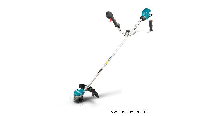 makita ur002gz01 akkus fűkasza 0.74le 40v xgt szarv-markolattal akku és töltő nélkül