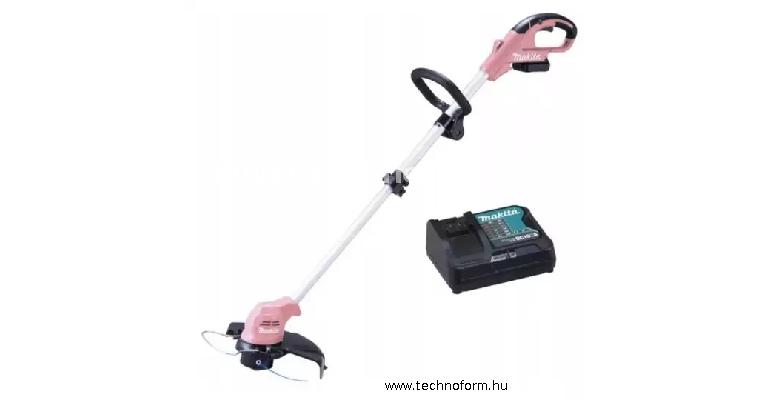 makita ur100dsap akkus szegélynyíró 1x12v 2,0ah ctx akkuval pink színben
