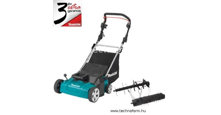 makita uv3600 elektromos gyepszellőztető 38cm munkaszélesség 1800w