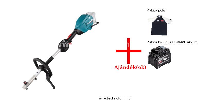makita ux01gz akkus multifunkciós géptest 40v d-markolattal akku és töltő nélkül + ajándékok