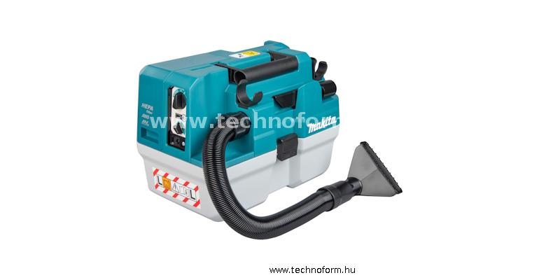 makita vc013glz03 akkusi porszívó 165w 40v hepa szűrővel száraz nedves akku és töltő nélkül