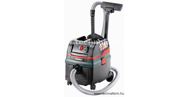 metabo asr 25 l sc száraz-nedves ipari porszívó l-osztály 1400w