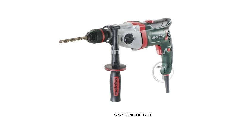 metabo bev1300-2-810 fúrógép 1300w 2 sebesség 44 nm 13 mm- s gyors tokmánnyal papírdobozban - 600574810