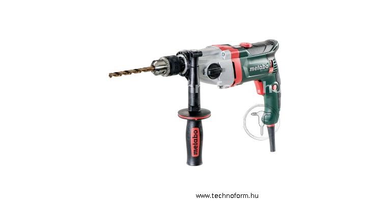 metabo bev1300-2 fúrógép 1300w 2 sebesség 44 nm 13 mm- s koszorús tokmánnyal papírdobozban - 600574000