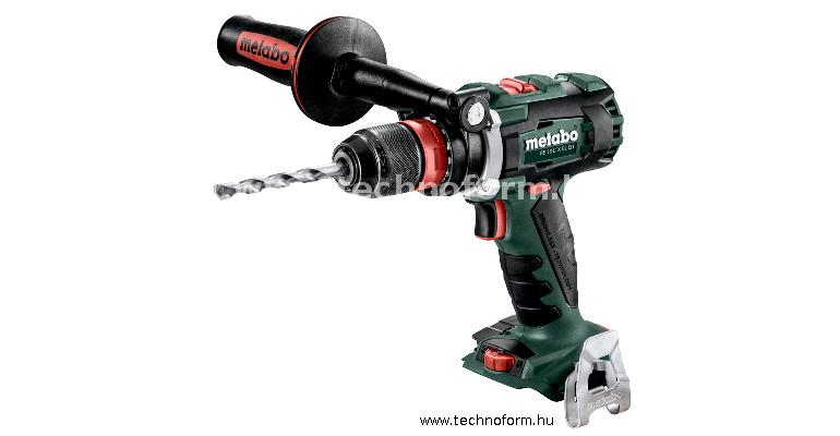 metabo bs18ltxblq-840 akkus fúró-csavarozó 120 nm 18v akku és töltő nélkül kofferban - 602359840