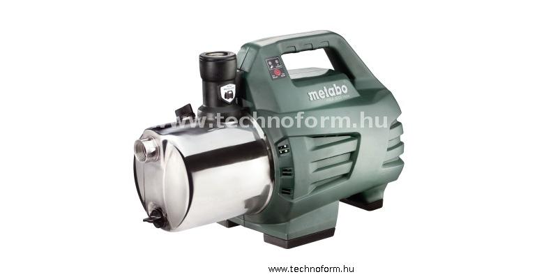 metabo hwa6000inox kerti szivattyú inox szivattyúházzal - 600980000