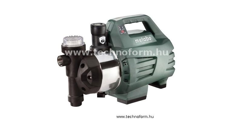 metabo hwai4500inox kerti szivattyú inox szivattyúházzal és beépített szűrővel - 600979000