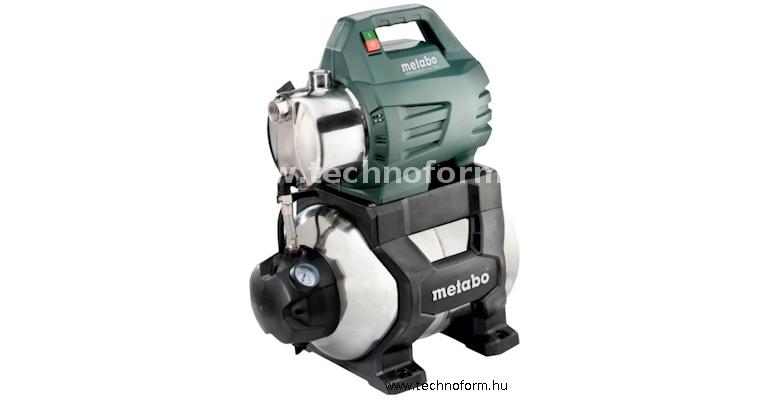 metabo hww4500-25 inox plus házi vízmű 25 literes inox tartállyal és inox szivattyúházzal - 600973000