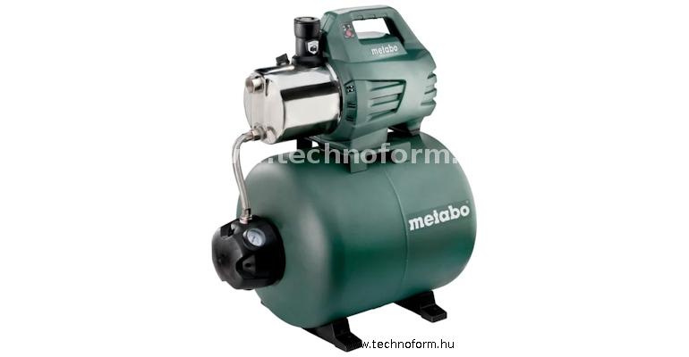 metabo hww6000-50inox házi vízmű 50 literes tartállyal és inox szivattyúházzal - 600976000