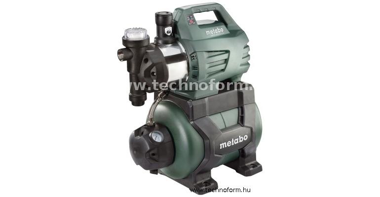 metabo hwwi3500-25inox házi vízmű 25 literes tartállyal, inox szivattyúházzal és beépített szűrővel - 600970000