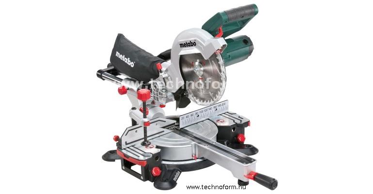 metabo kgs216m gérvágó fűrész húzófunkcióval 1500w piros lézerrel - 619260000