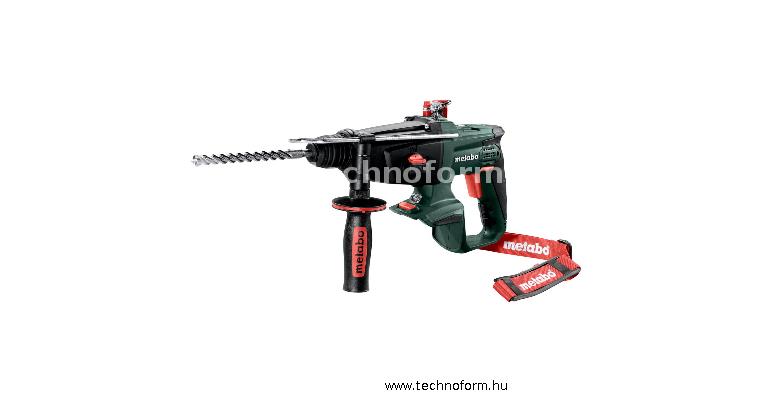 metabo kha 18 ltx-840 akkus fúró-vésőkalapács 2,2j 18v akku és töltő nélkül kofferben - 600210840