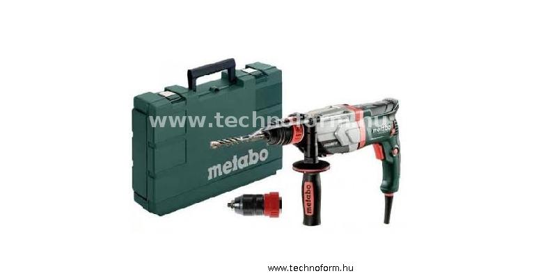 metabo khe2860quick-500 fúrókalapács sds+  3,2j 880w metabo quick cseretokmány metabox-ban - 600878500
