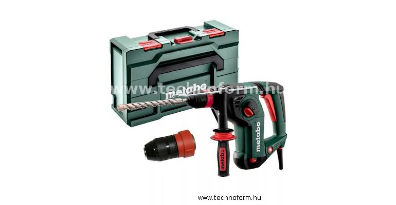 metabo khe3251 fúrókalapács sds+  3,0j 800w metabo quick cseretokmány metabox-ban - 600659000