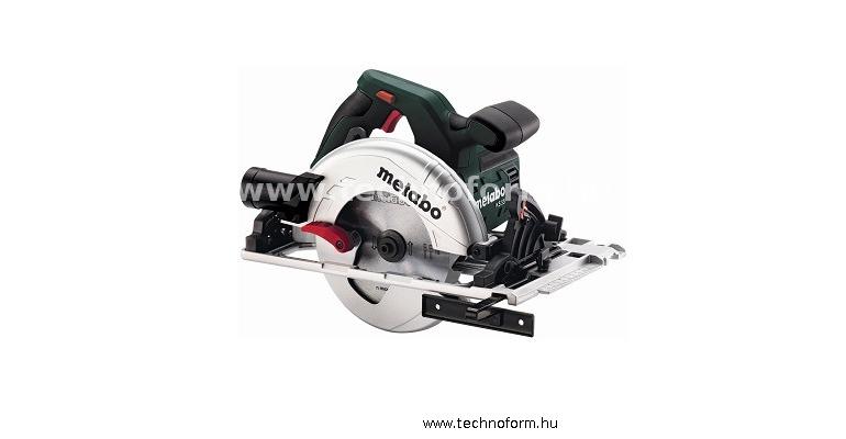 metabo ks55fs körfűrész 160mm 1200w papírdobozban - 600955000