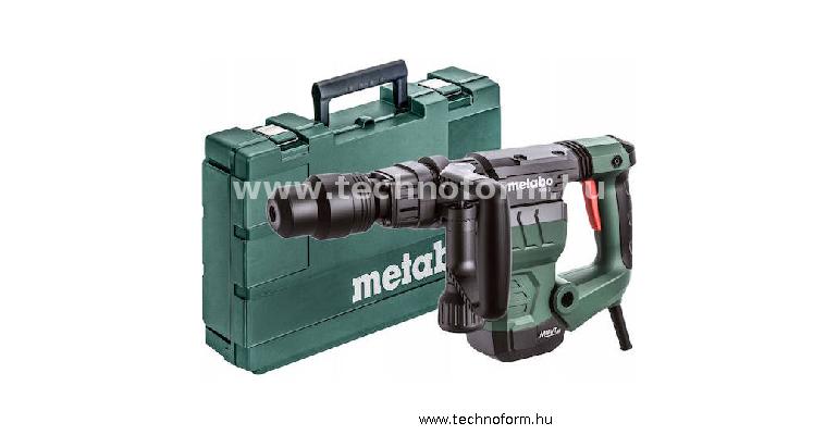 metabo mh5 vésőkalapács sds-max 1100w 7,1j ütőenergiával - 600147500