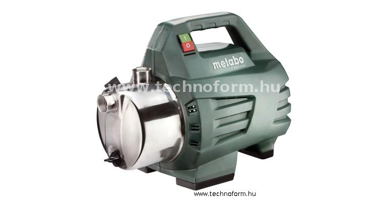 metabo p 4500 inox kerti szivattyú inox szivattyúházzal - 600965000