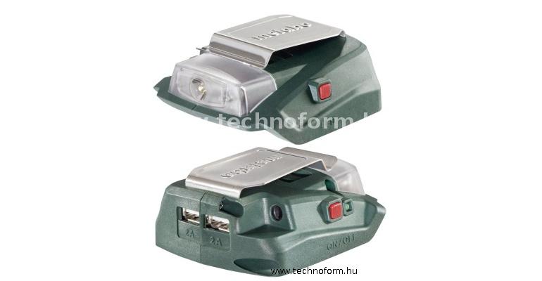 metabo pa 14,4-18 led-usb 14,4-18 voltos power adapter akkukhoz - 600288000
