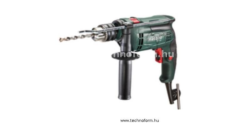metabo sbe650 ütvefúrógép 650w fogaskoszorús tokmánnyal 10 nm papírdobozban - 600742000