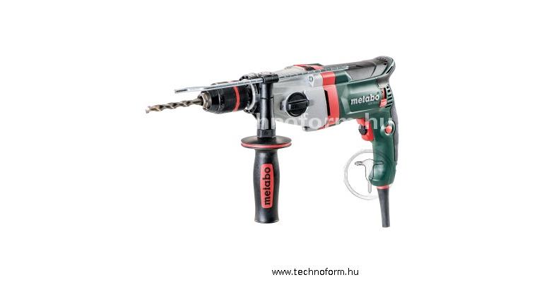 metabo sbe850-2-500 ütvefúrógép gyorstokmánny 850w 2 sebesség 36nm nyomaték metabox 145 koffer - 600782500