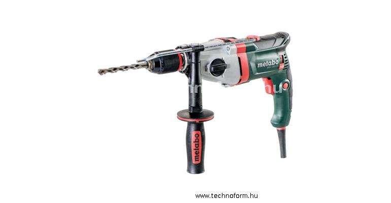 metabo sbev1300-2s-500 ütvefúrógép gyorstokmánny 1300w 2 sebesség 44nm nyomaték metabox 145 koffer - 600786500