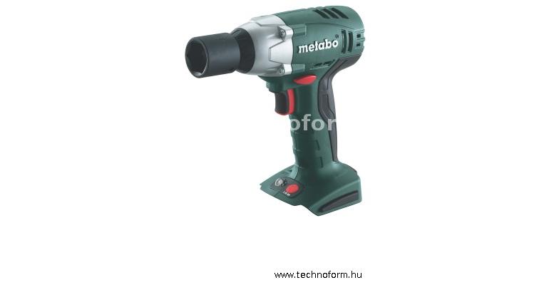 metabo ssw 18 ltx 400 bl akkus ütvecsavarozó 1/2" 400nm 18v akku és töltő nélkül - 602205890