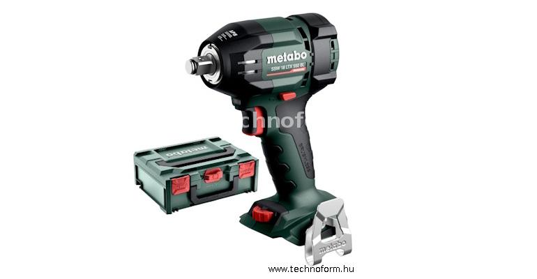 metabo ssw18ltxbl550-840 akkus ütvecsavarozó 1/2" 550nm 18v akku és töltő nélkül - 602404840